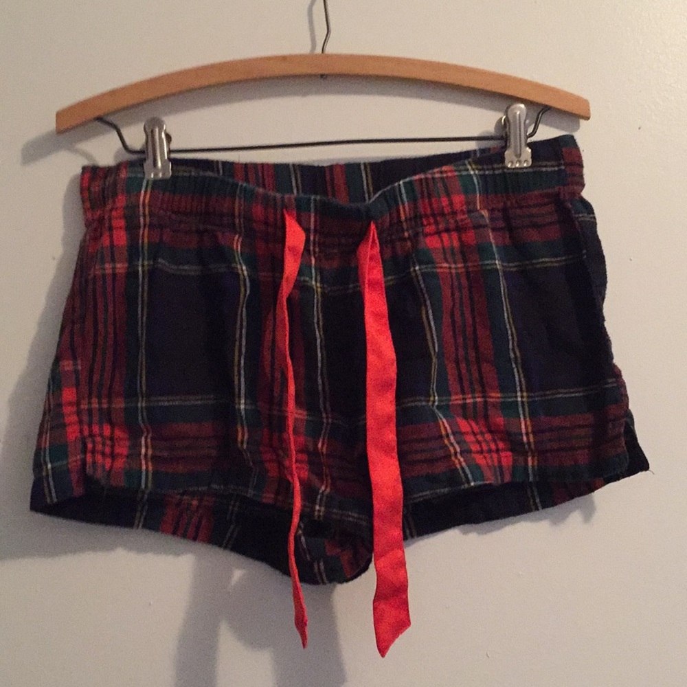 Plaid Sleep Shorts